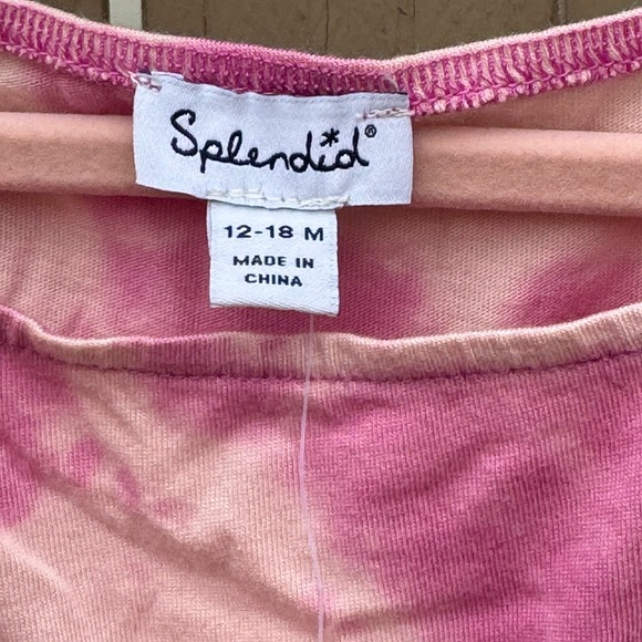 NWT Splendid Pink Tie Dye Dress and Matching Bloomers - Picture 5 of 6